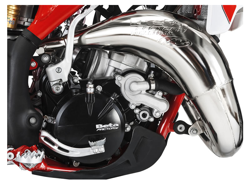 Motor 200 2T con pistón de doble capa (ø 54 mm).